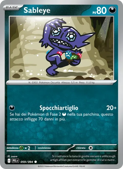 Sableye [Cocky Claw]
