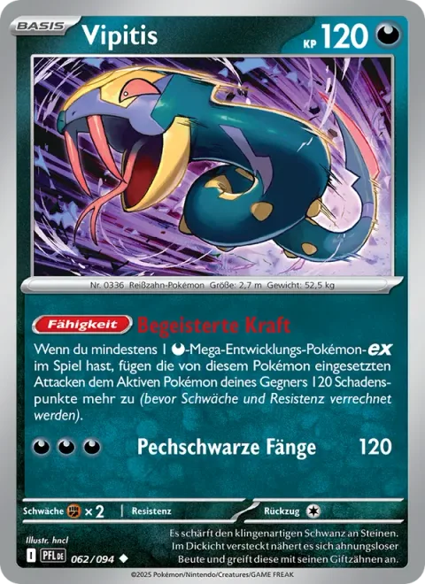 Seviper [Excited Power | Pitch-Black Fangs]