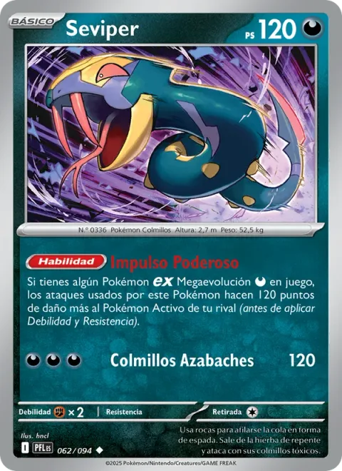 Seviper [Excited Power | Pitch-Black Fangs]