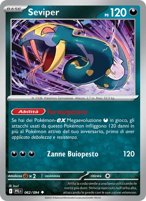 Seviper [Excited Power | Pitch-Black Fangs]