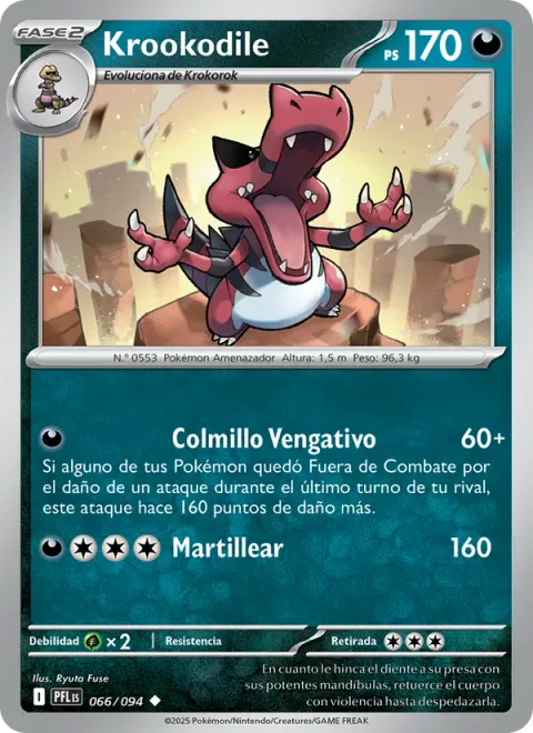 Krookodile [Vengeful Fang | Hammer In]