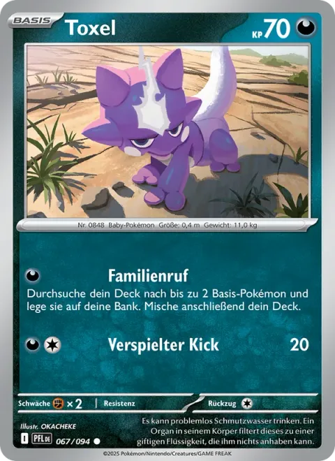 Toxel [Call for Family | Playful Kick]