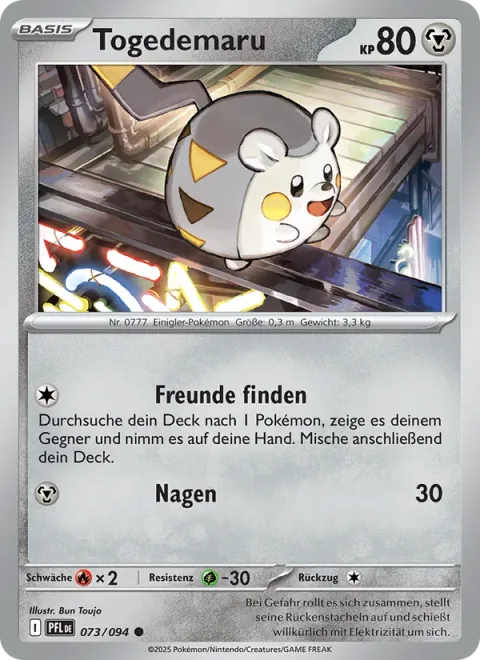 Togedemaru [Find a Friend | Gnaw]