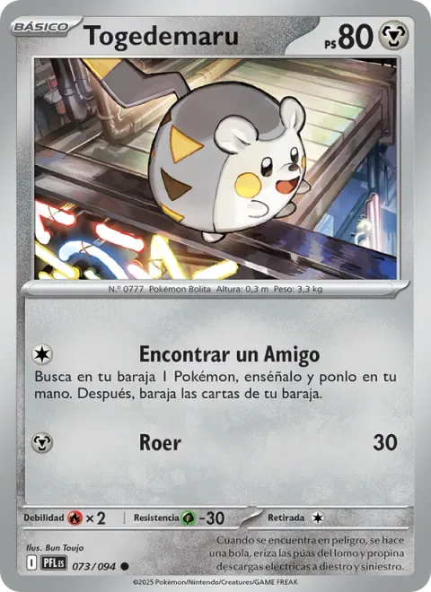 Togedemaru [Find a Friend | Gnaw]