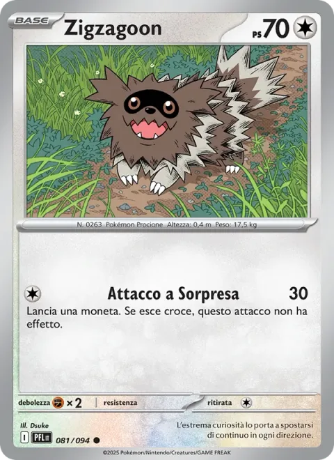 Zigzagoon [Surprise Attack]