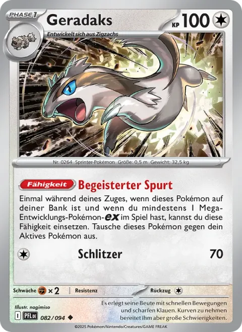 Linoone [Excited Dash | Slash]