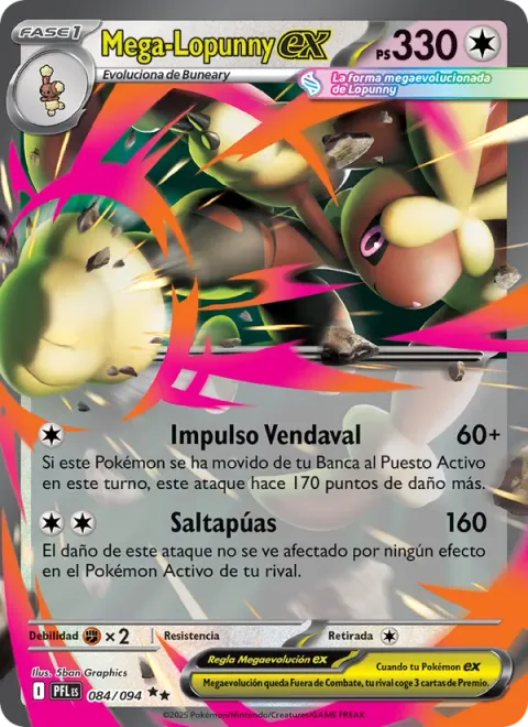 Mega Lopunny ex [Gale Thrust | Spiky Hopper]