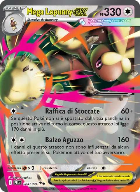 Mega Lopunny ex [Gale Thrust | Spiky Hopper]
