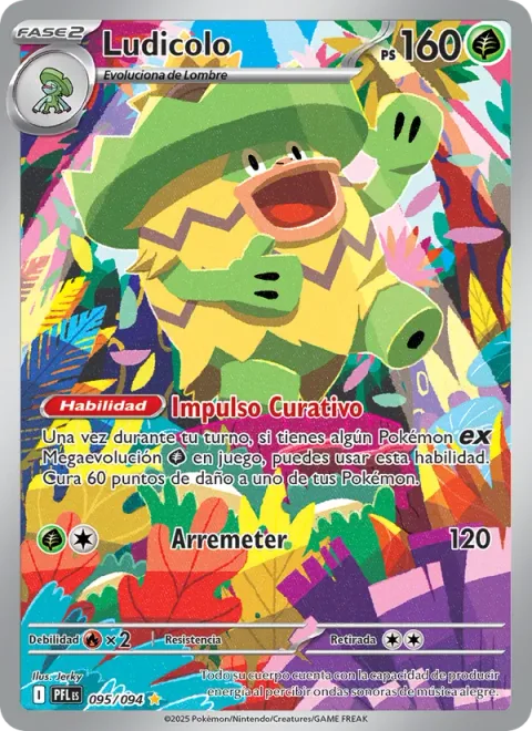 Ludicolo [Excited Heal | Lunge Out]