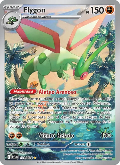 Flygon [Sandy Flapping | Cutting Wind]