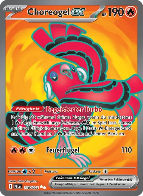 Oricorio ex [Excited Turbo | Fire Wing]