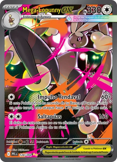 Mega Lopunny ex [Gale Thrust | Spiky Hopper]