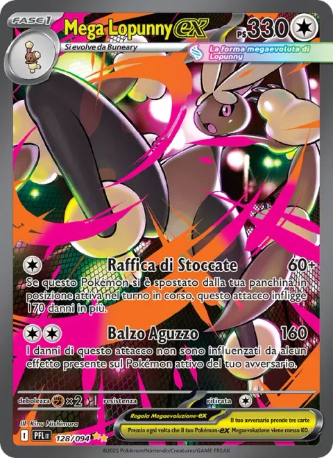 Mega Lopunny ex [Gale Thrust | Spiky Hopper]