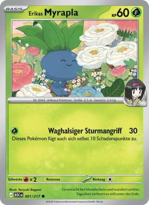 Erika's Oddish [Reckless Charge]
