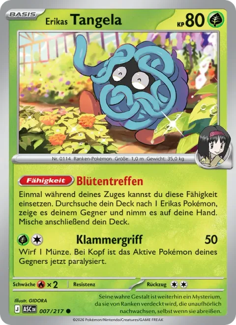 Erika's Tangela [Gathering of Blossoms | Bind]