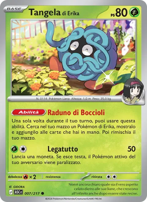 Erika's Tangela [Gathering of Blossoms | Bind]