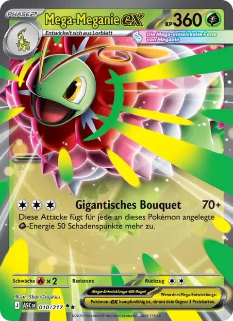 Mega Meganium ex [Giant Bouquet]