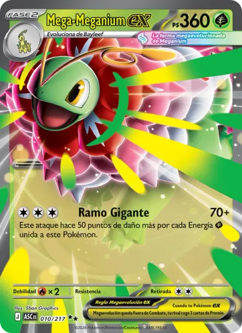 Mega Meganium ex [Giant Bouquet]