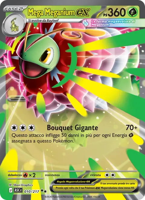 Mega Meganium ex [Giant Bouquet]