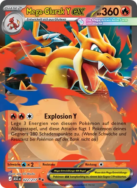 Mega Charizard Y ex [Explosion Y]