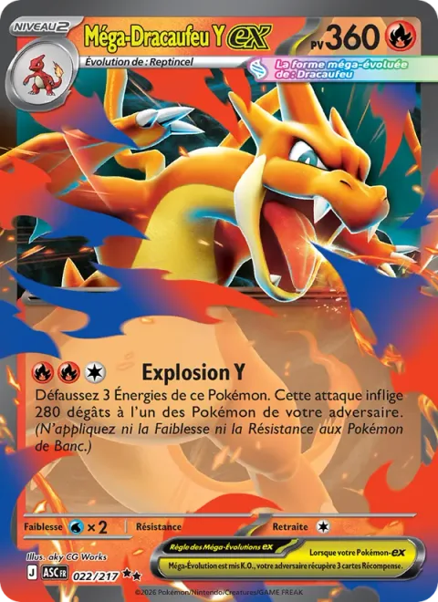 Mega Charizard Y ex [Explosion Y]
