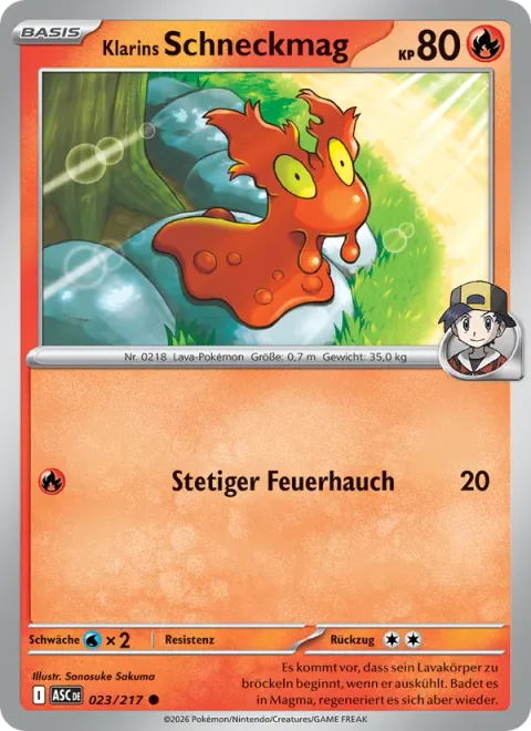 Ethan's Slugma [Steady Firebreathing]