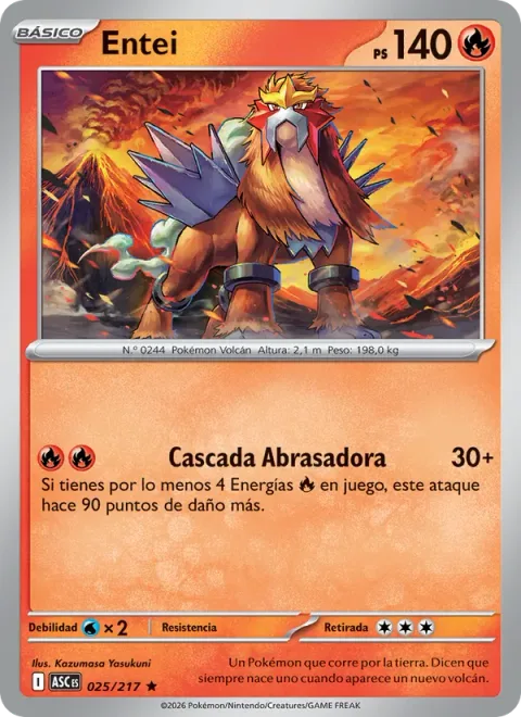Entei [Flare Fall]