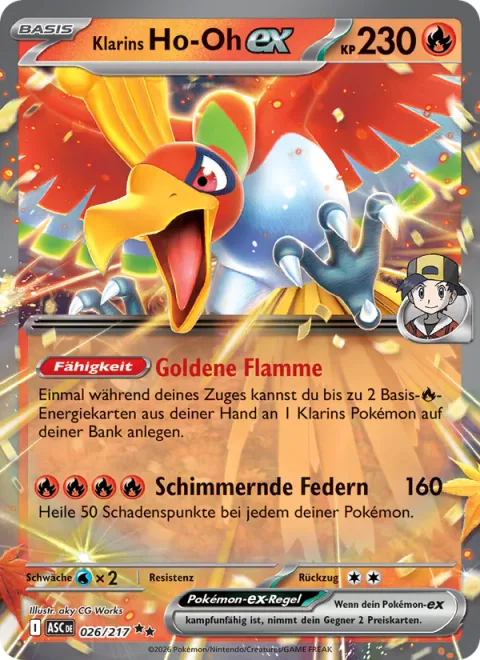 Ethan's Ho-Oh ex [Golden Flame | Shining Feathers]
