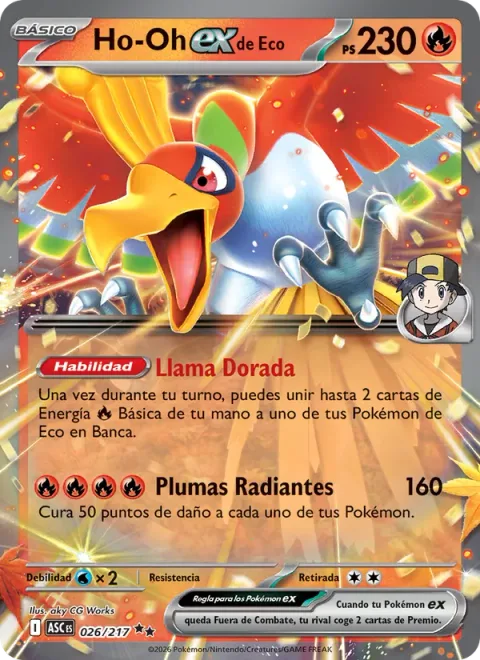 Ethan's Ho-Oh ex [Golden Flame | Shining Feathers]