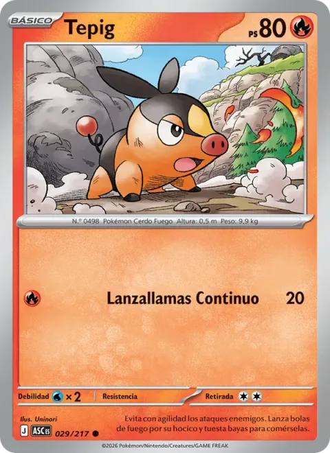 Tepig [Steady Firebreathing]