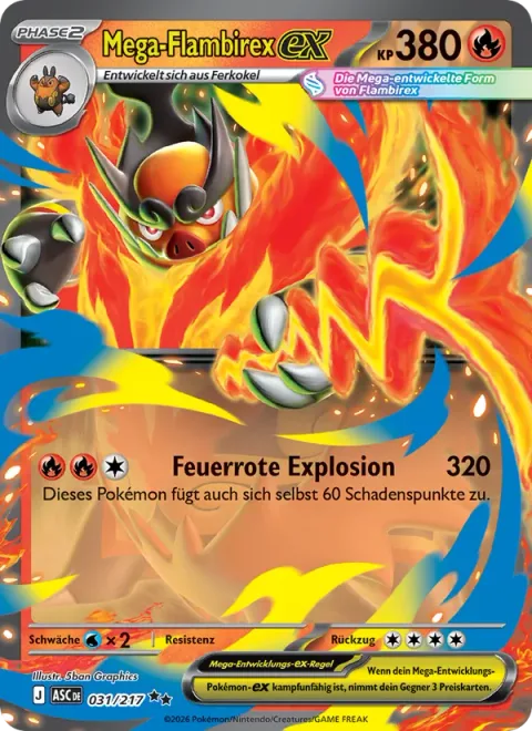 Mega Emboar ex [Crimson Blast]
