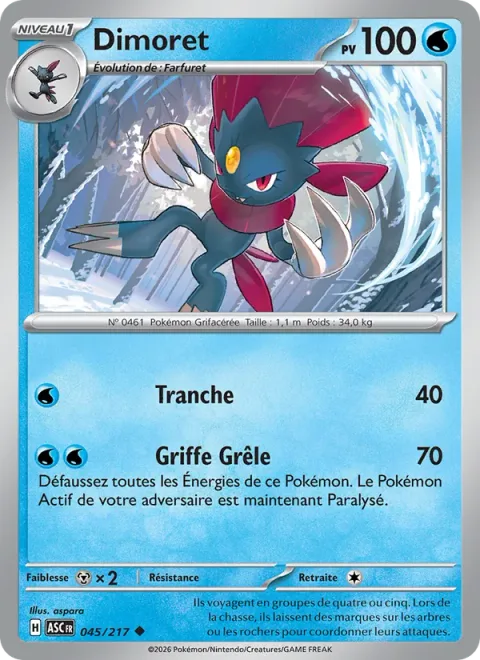 Weavile [Slash | Hail Claw]