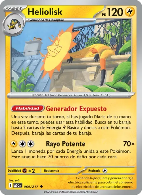 Heliolisk [Frilled Generator | Powerful Bolt]