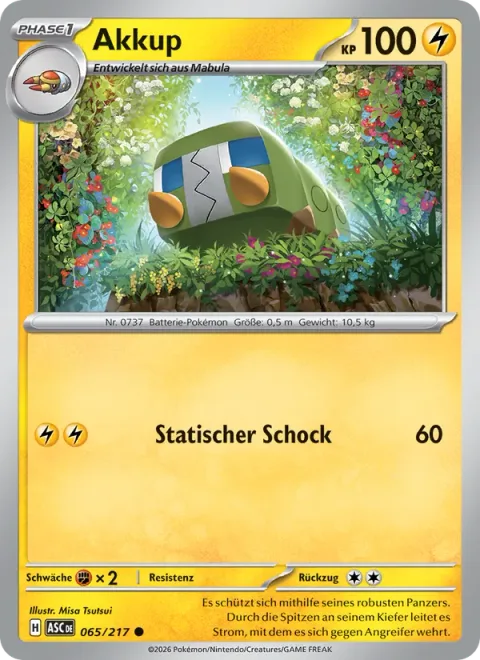 Charjabug [Static Shock]