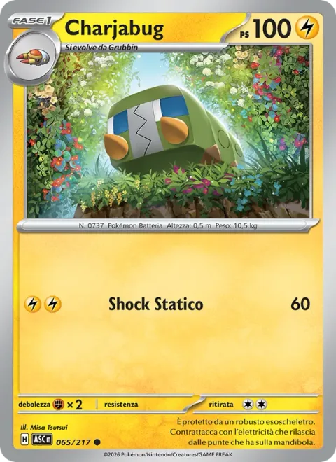 Charjabug [Static Shock]
