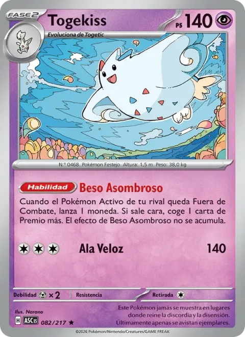 Togekiss [Wonder Kiss | Speed Wing]