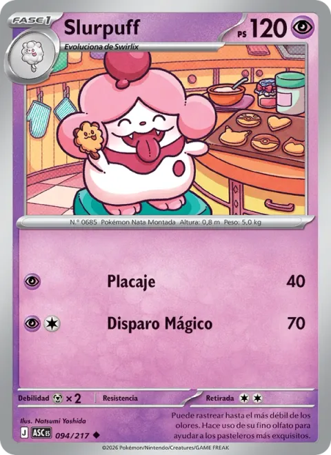 Slurpuff [Tackle | Magical Shot]