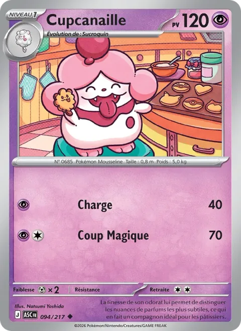 Slurpuff [Tackle | Magical Shot]