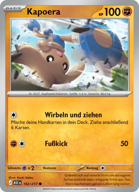 Hitmontop [Spin and Draw | Low Kick]