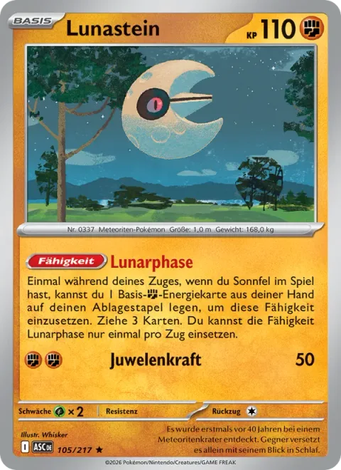Lunatone [Lunar Cycle | Power Gem]