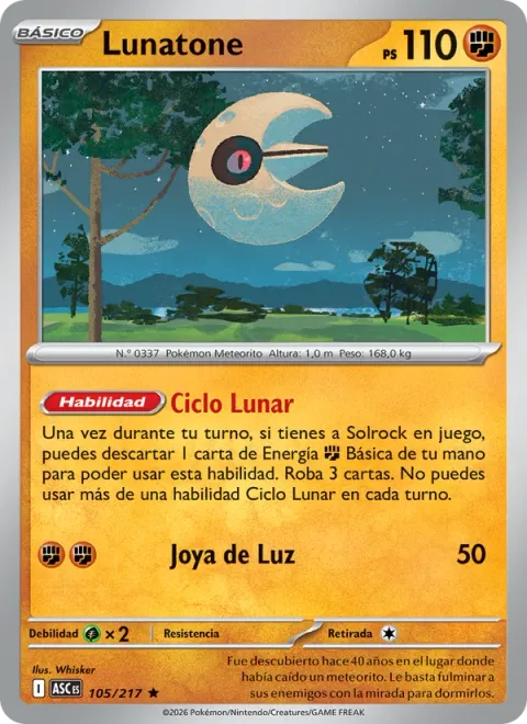 Lunatone [Lunar Cycle | Power Gem]