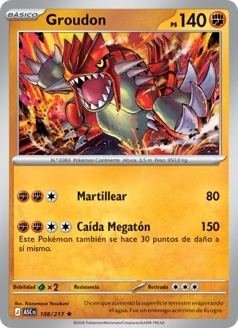 Groudon [Hammer In | Megaton Fall]