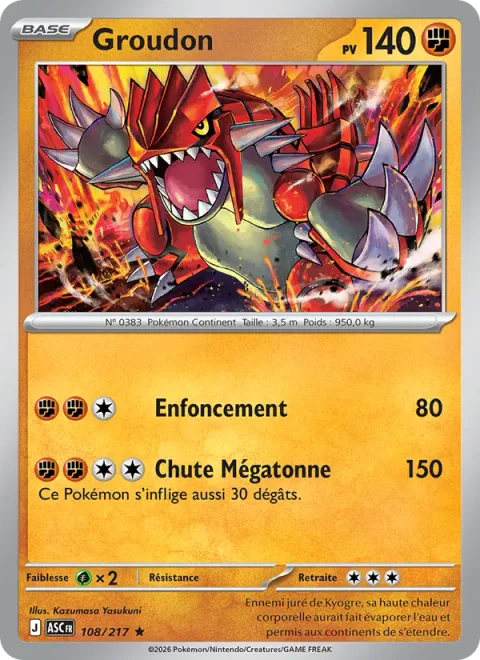 Groudon [Hammer In | Megaton Fall]