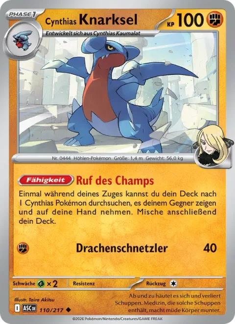 Cynthia's Gabite [Champion's Call | Dragonslice]
