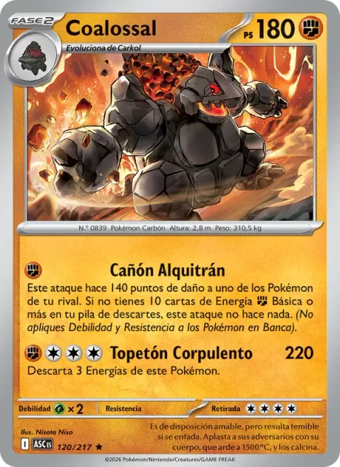 Coalossal [Tar Cannon | Bulky Bump]
