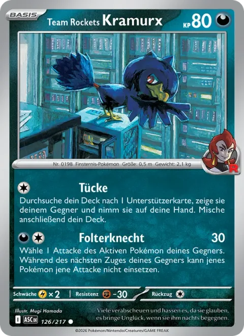 Team Rocket's Murkrow [Deceit | Torment]