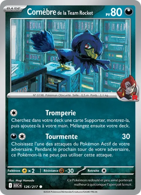 Team Rocket's Murkrow [Deceit | Torment]