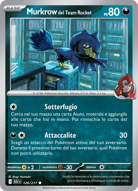 Team Rocket's Murkrow [Deceit | Torment]