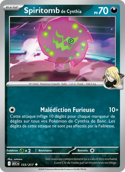 Cynthia's Spiritomb [Raging Curse]