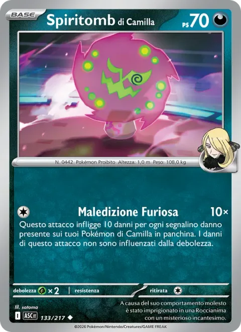 Cynthia's Spiritomb [Raging Curse]